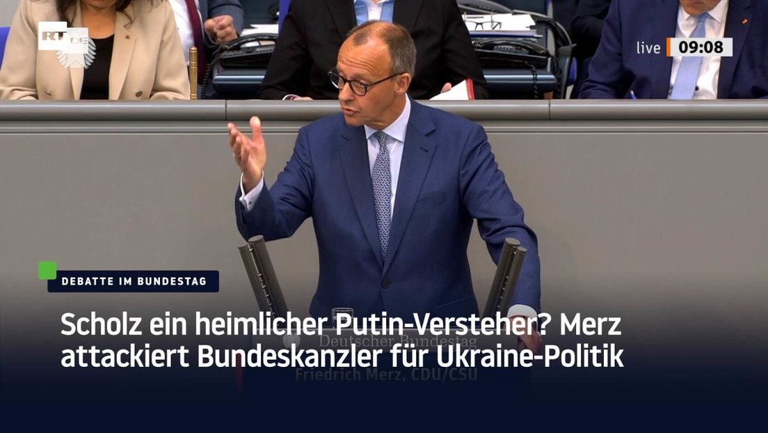 Scholz Ein Heimlicher Putin-Versteher? Merz Attackiert Den ...