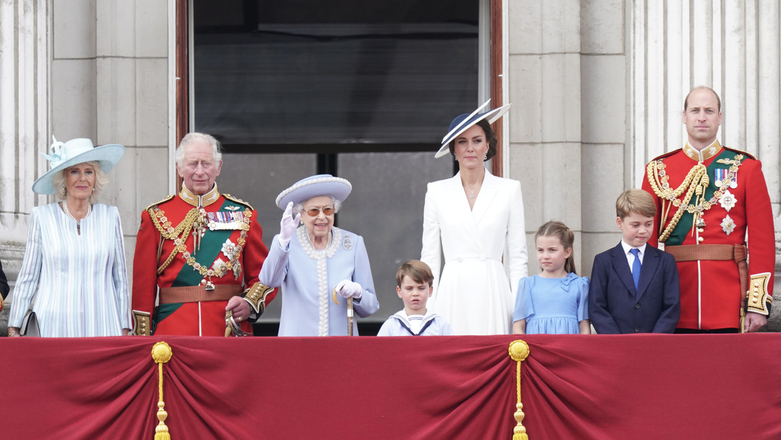 London feiert 70. Thronjubiläum von Königin Elisabeth II.