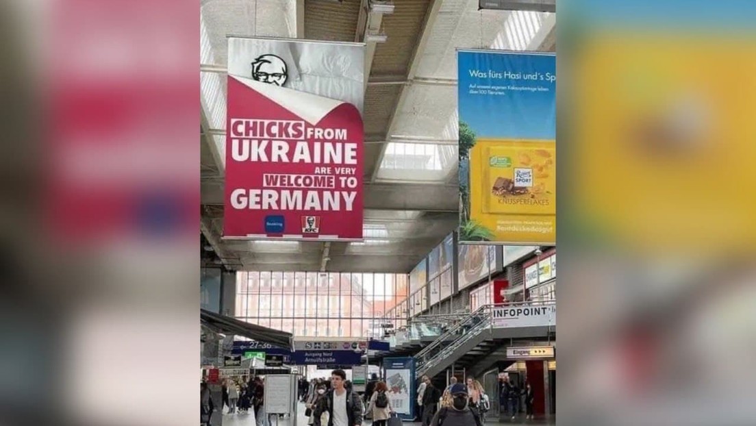 Fake oder echt? – Werbung in München verweist Ukrainerinnen auf Hotelbetten mit alten Männern