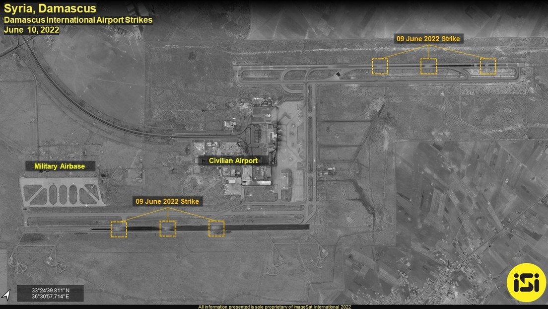 Nach israelischem Luftangriff: Syrien setzt Flugverkehr am Flughafen von Damaskus aus