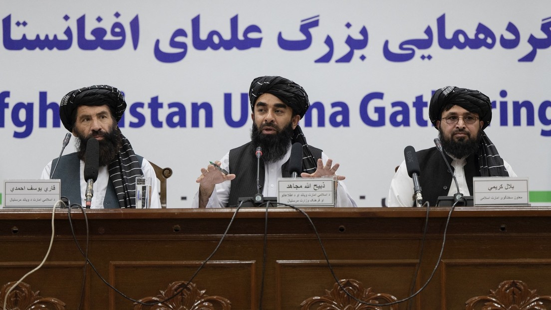 Überraschender Auftritt des Taliban-Anführers: Taliban verlangen internationale Anerkennung