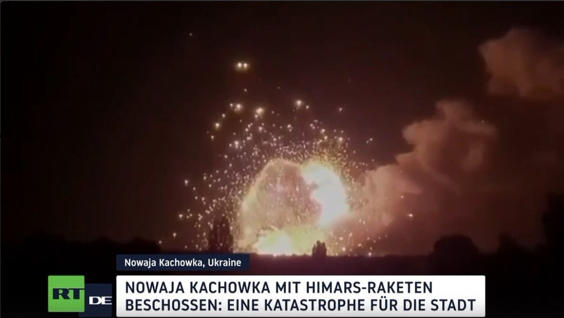 Nowaja Kachowka mit HIMARS-Raketen beschossen: Sieben tote Zivilisten, eine Katastophe für die Stadt