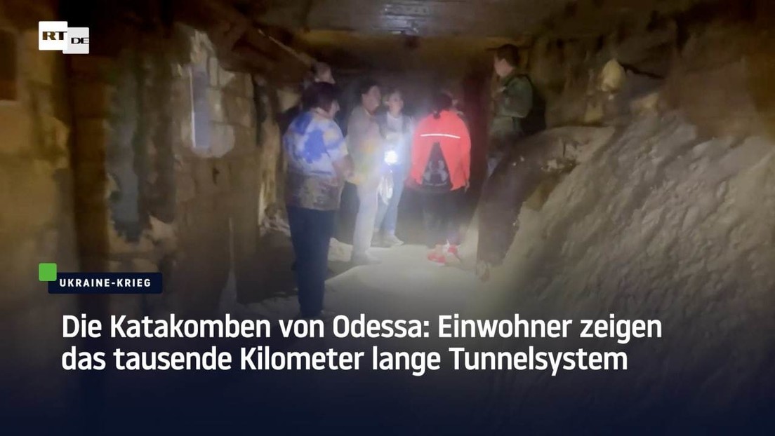 Die Katakomben von Odessa: Einwohner zeigen das tausende Kilometer lange Tunnelsystem