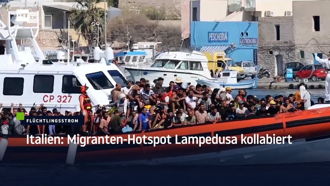 Italien: Migranten-Hotspot Lampedusa kollabiert