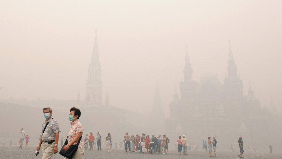 Dichter Rauch über Moskau: Smog erreicht die Hauptstadt