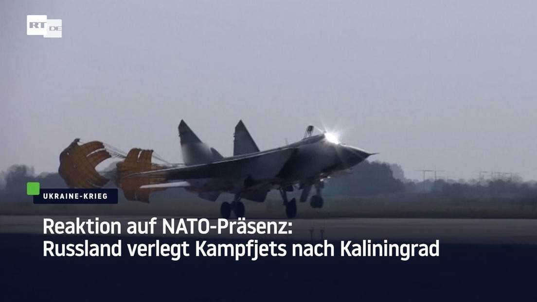 Russland verlegt Kampfjets nach Kaliningrad – Reaktion auf NATO-Präsenz