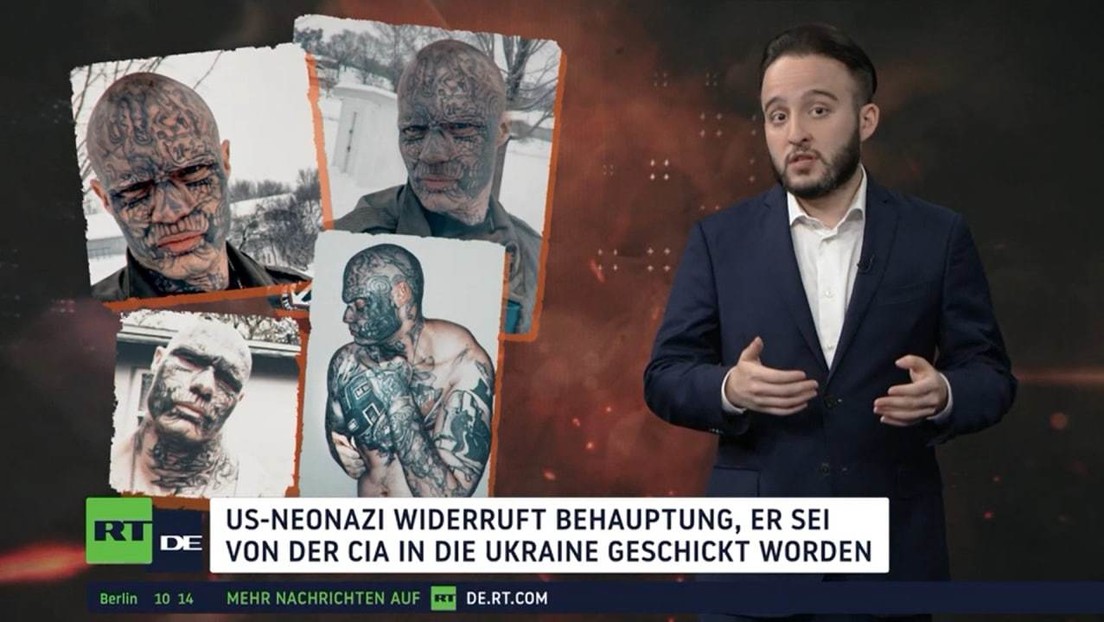US-Nazi "Boneface" widerruft Behauptung, er sei von der CIA in die Ukraine geschickt worden