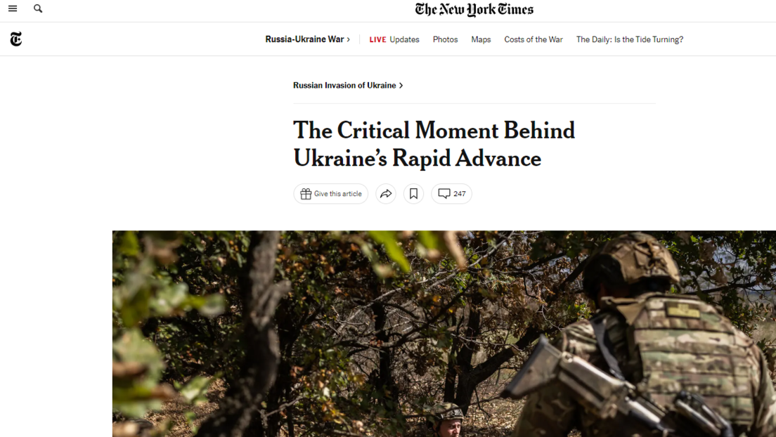 "Gegenoffensivstrategie" – Großbritannien und USA stehen hinter Kiews verlustreichem Zombiekrieg