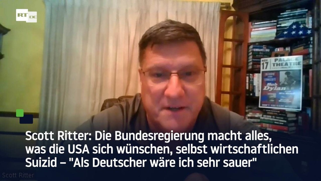 Scott Ritter: Die Bundesregierung macht alles, was USA sich wünschen ...