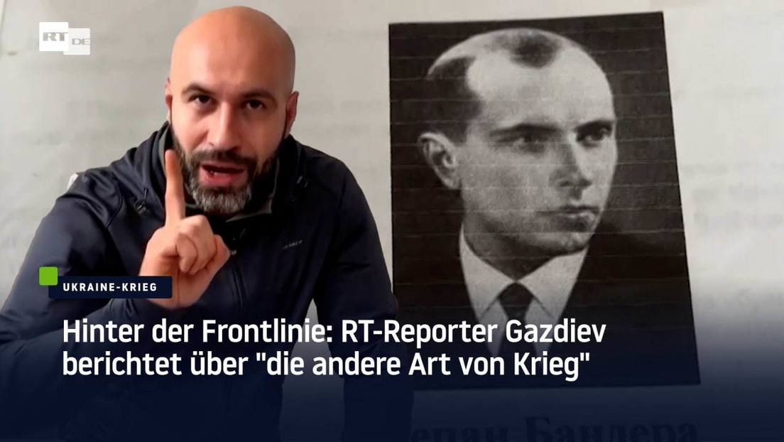 Hinter der Frontlinie: RT-Reporter Gazdiev berichtet über "die andere Art von Krieg"