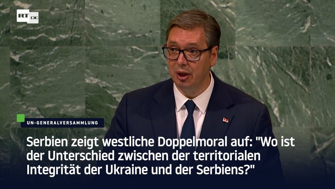 Vučić: "Wo ist der Unterschied zwischen der territorialen Integrität der Ukraine und der Serbiens?"