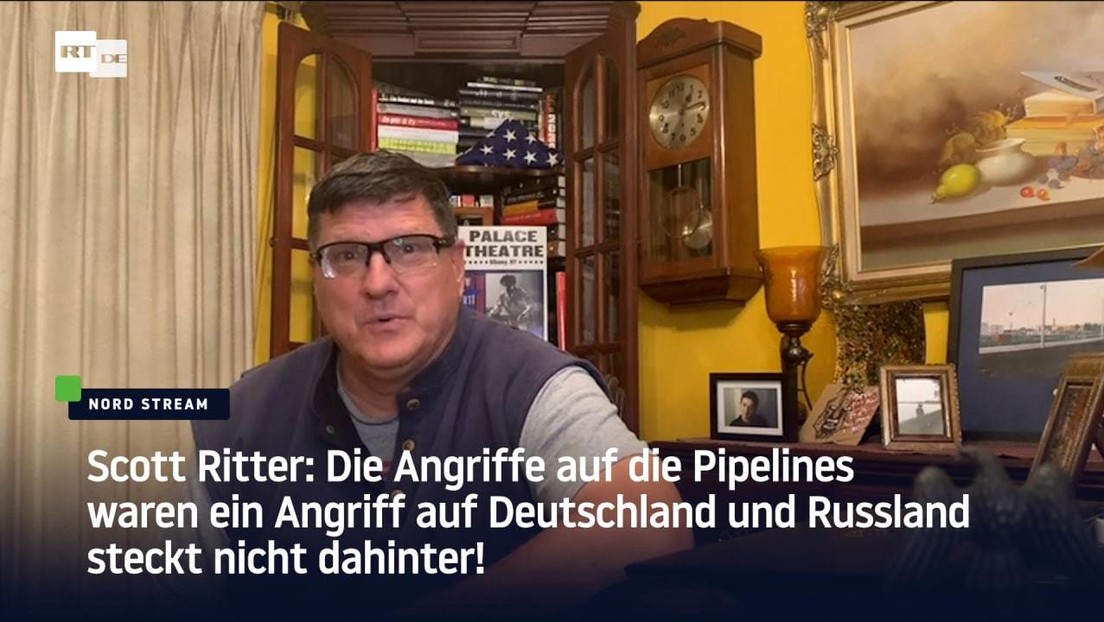 Scott Ritter: Die Angriffe auf die Pipelines waren ein Angriff auf Deutschland