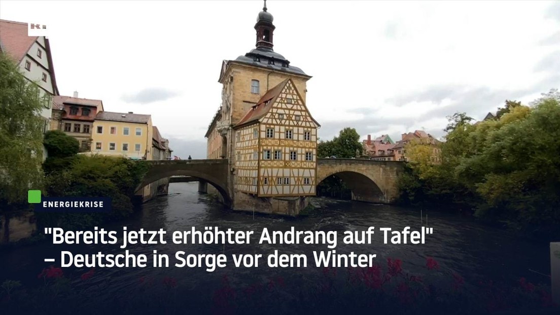 "Already increased rush to table" - Germans worried about the winter