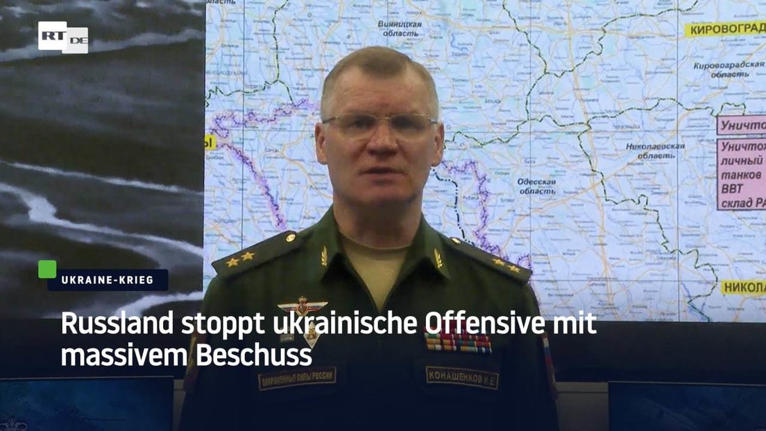 Russland stoppt ukrainische Offensive – Schwere Verluste für Ukraine