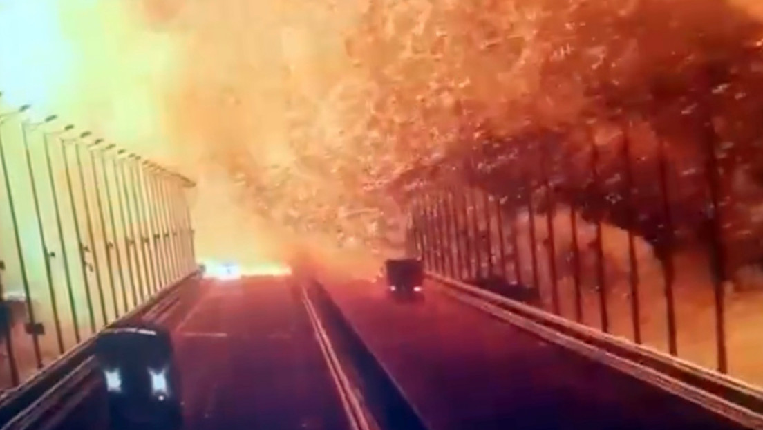 Explosion auf der Krim-Brücke: Was ist bislang über den Lkw und seinen Fahrer bekannt?