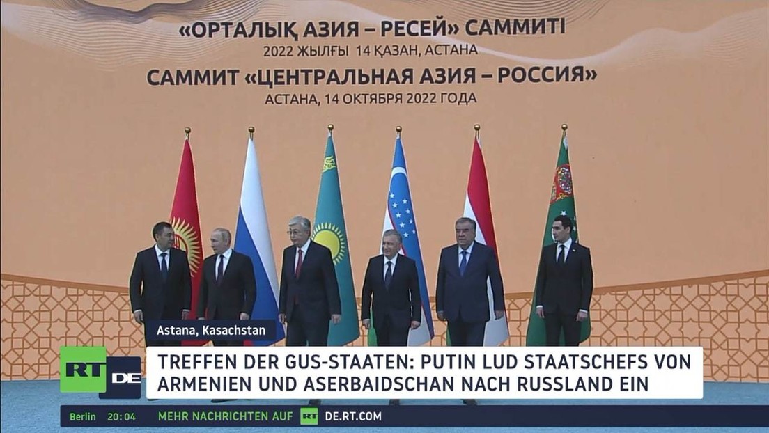Treffen der GUS-Staaten: Putin lud Staatschefs von Armenien und Aserbaidschan nach Russland ein