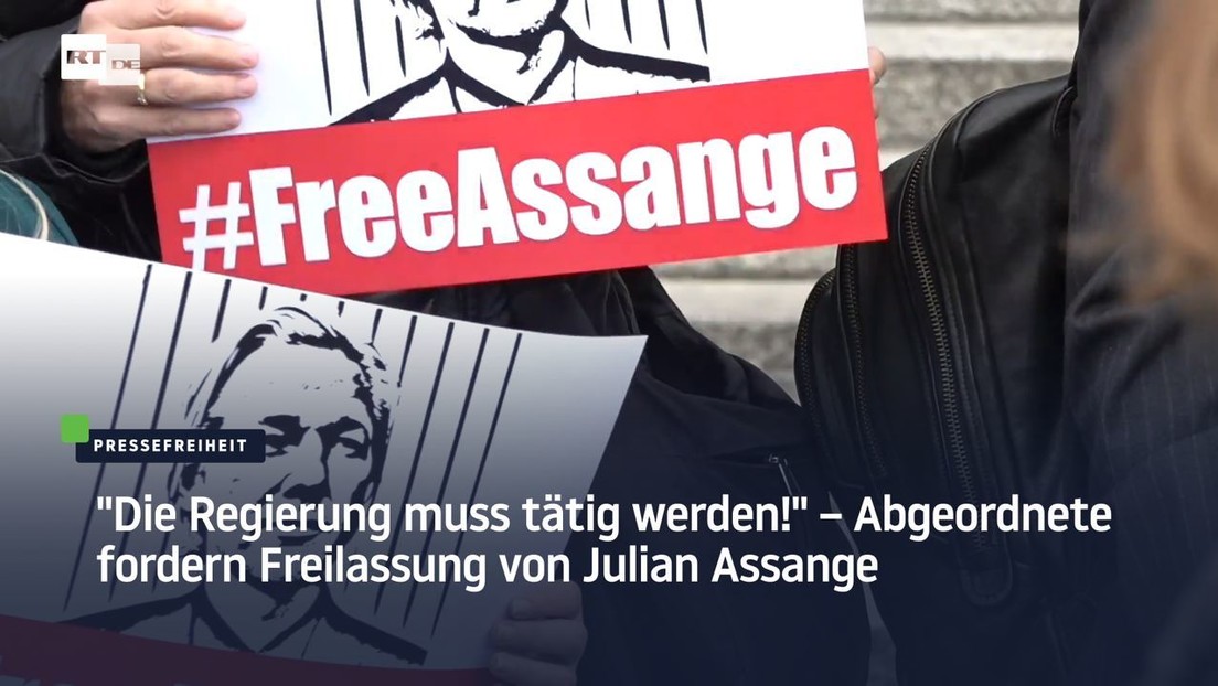 "Die Regierung muss tätig werden!" – Abgeordnete fordern Freilassung von Julian Assange