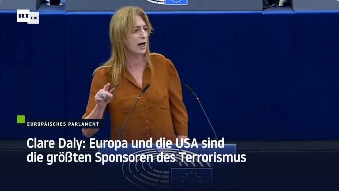 Clare Daly: Europe and the US are the biggest sponsors of terrorism