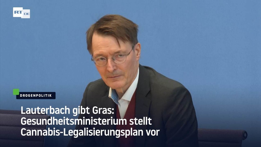 Lauterbach gibt Gras: Gesundheitsministerium stellt Cannabis-Legalisierungsplan vor