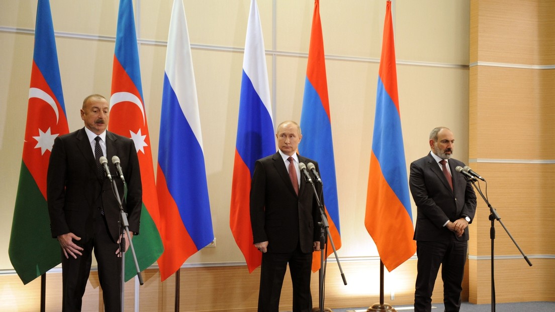 LIVE: Putin, Alijew und Paschinjan führen Gespräche in Sotschi