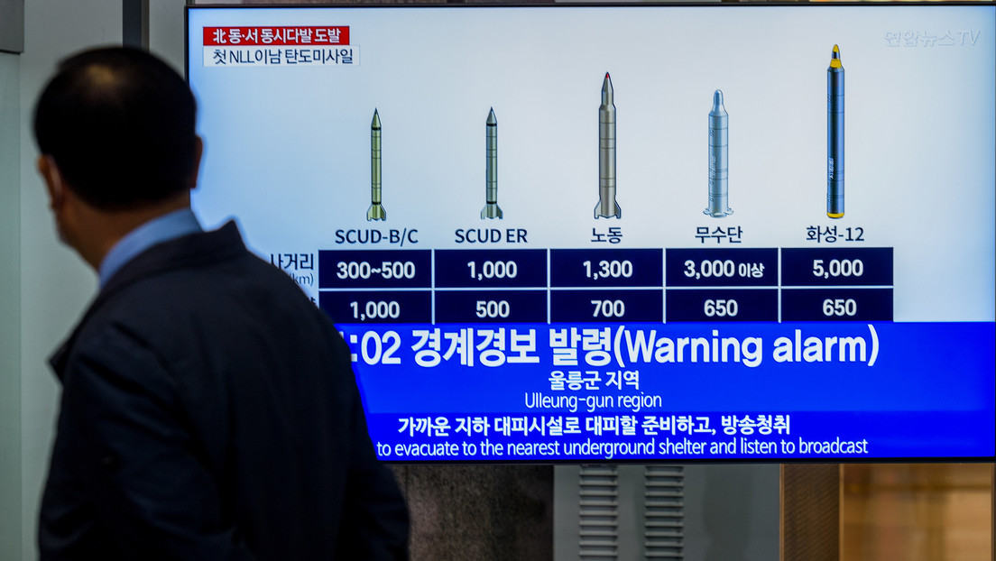 Nordkorea startet vier ballistische Raketen