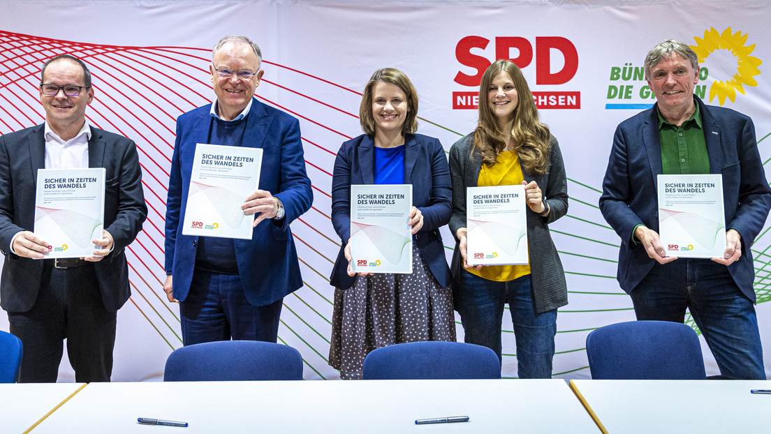 Niedersachsen: SPD und Grüne unterzeichnen Koalitionsvertrag