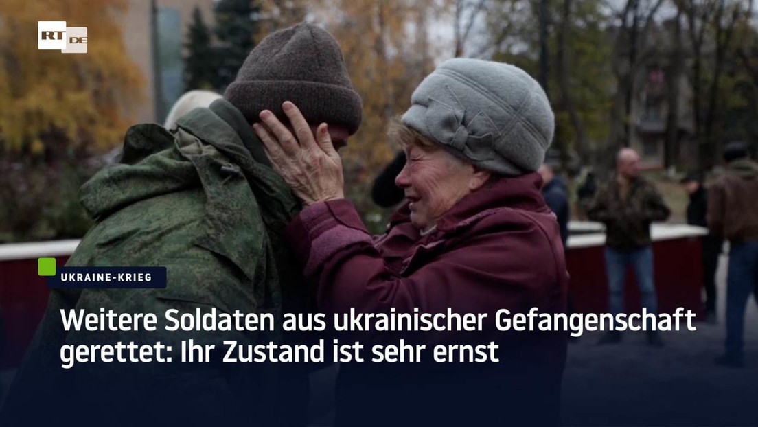 Weitere Soldaten aus ukrainischer Gefangenschaft gerettet: Ihr Zustand ist sehr ernst