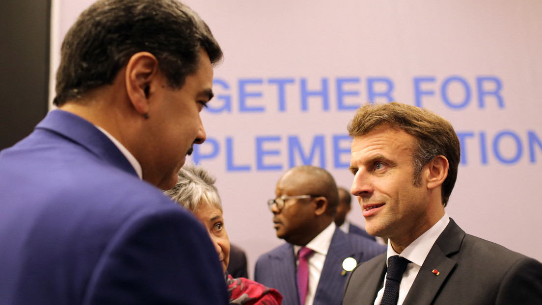 Macron trifft sich am Rande der Klimakonferenz mit Maduro und nennt ihn "Präsident"
