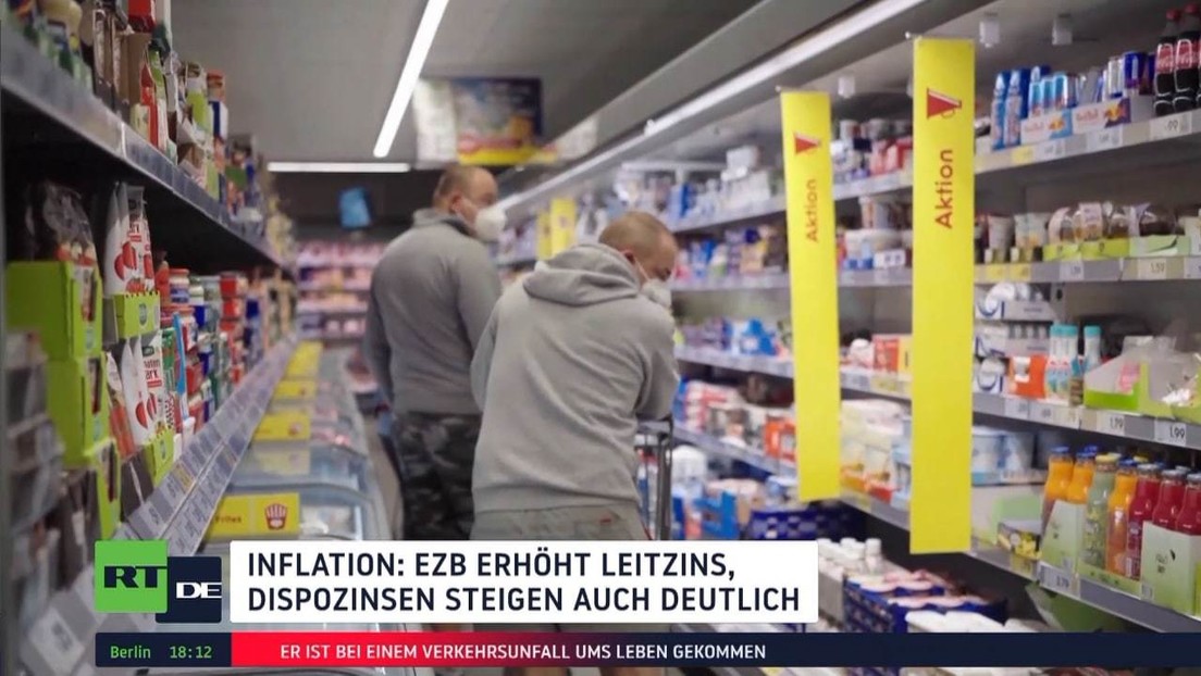 Inflation: EZB erhöht Leitzins – Dispozinsen steigen auch deutlich