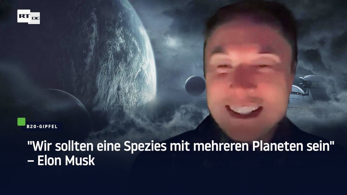 Elon Musk: "Wir sollten eine Spezies mit mehreren Planeten sein"