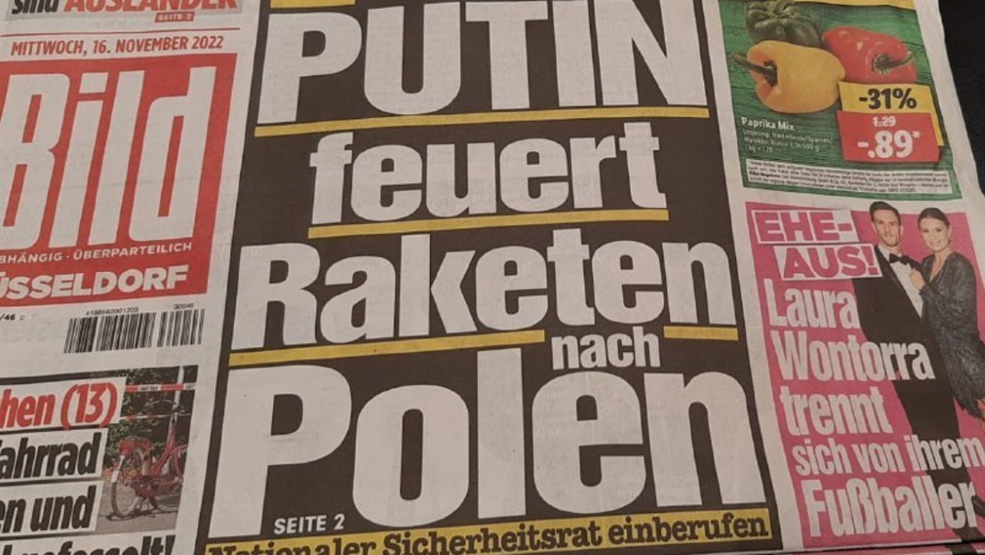 Raketeneinschlag in Polen: Deutsche Medien und Politiker kennen nur einen Schuldigen – Russland