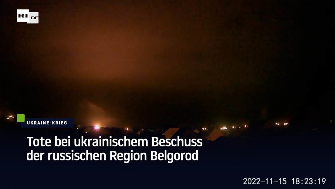 Tote bei ukrainischem Beschuss der russischen Region Belgorod