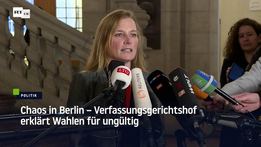 Chaos in Berlin – Verfassungsgerichtshof erklärt Wahlen für ungültig