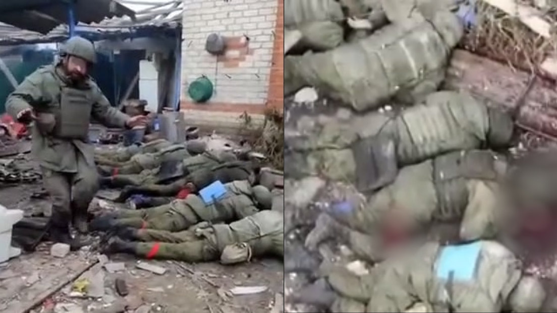 Ukrainian soldiers shoot ten Russian prisoners of war and post evidence online themselves