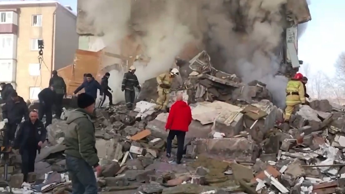 Gasexplosion lässt Wohnhaus auf Sachalin teilweise einstürzen: Mindestens neun Tote