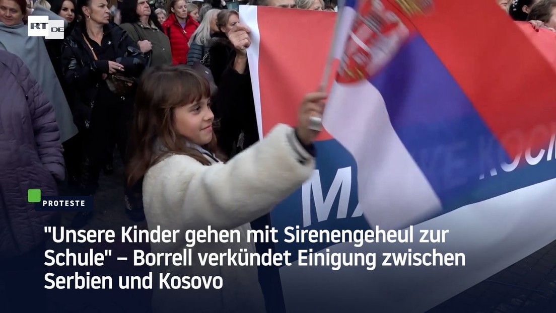 "Unsere Kinder gehen mit Sirenengeheul zur Schule" – Frauenprotest im serbischen Teil von Kosovo