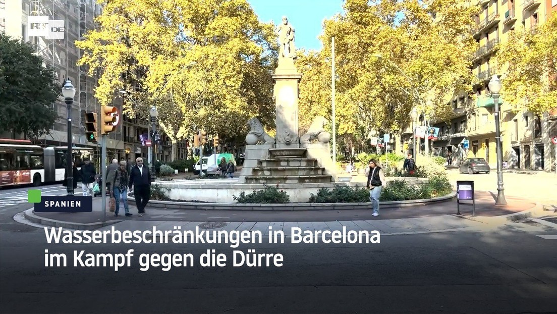 Wasserbeschränkungen in Barcelona nach langer Dürre