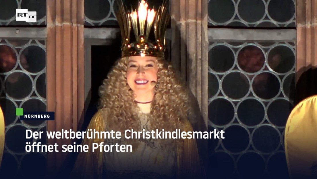 Nürnberg: Der weltberühmte Christkindlesmarkt öffnet seine Pforten