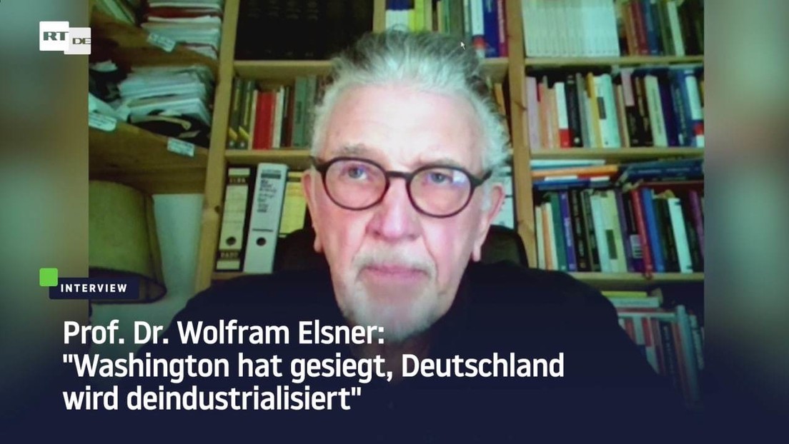 Ökonom Wolfram Elsner: "Washington hat gesiegt, Deutschland wird deindustrialisiert"