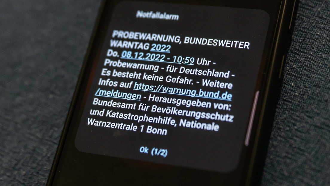 Deutschland testet erneut neue Alarmsysteme via Mobiltelefon