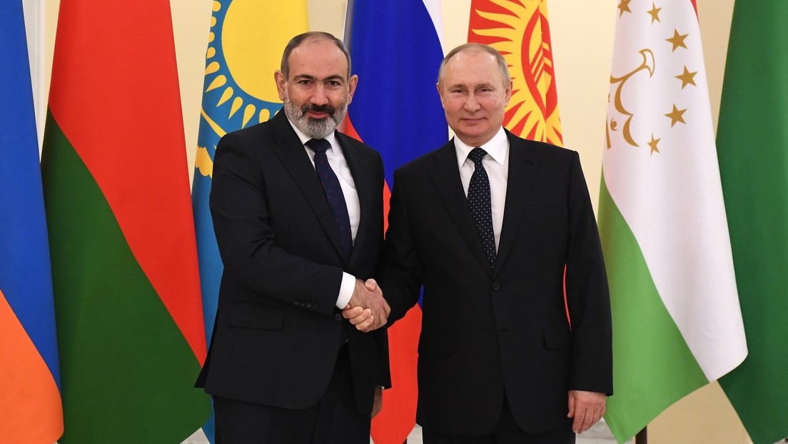 LIVE: Wladimir Putin trifft sich mit dem armenischen Präsidenten Nikol Paschinjan