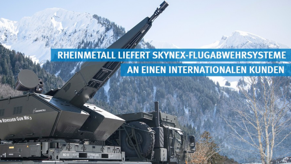 Liveticker Ukraine-Krieg: Praxistest – Rheinmetall darf Flugabwehrsysteme "Skynex" an Kiew liefern