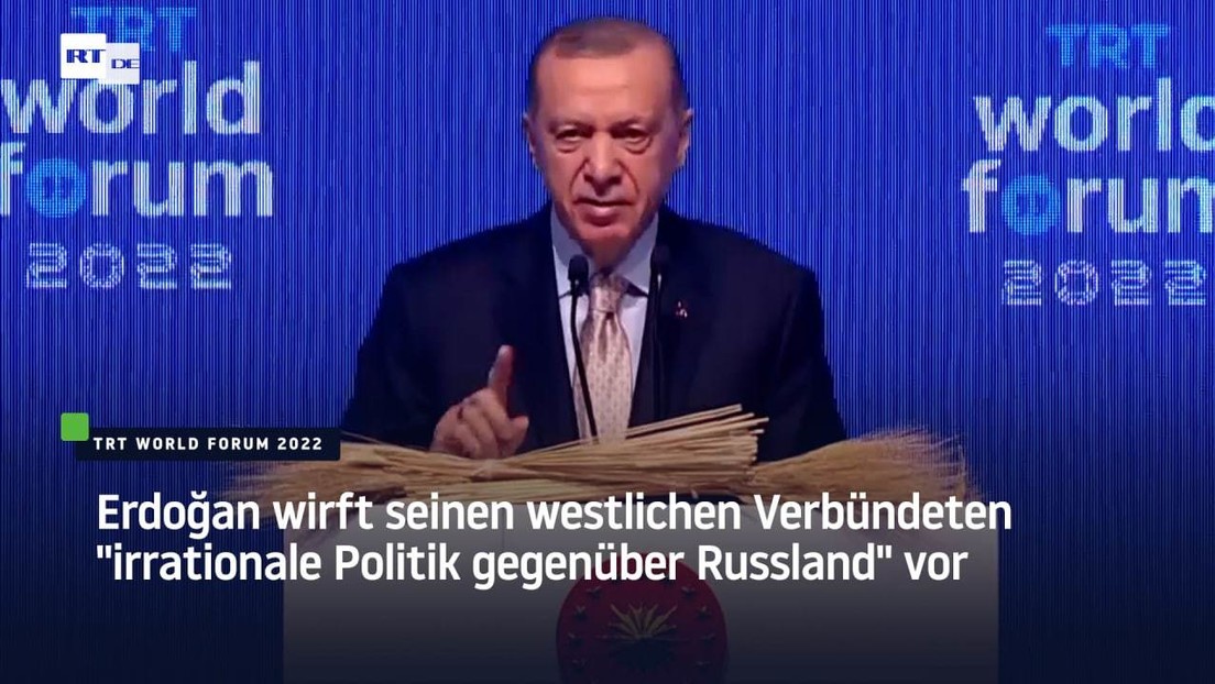 Erdoğan schießt gegen NATO: "Irrationale Russland-Politik" und "Finanzierung von Terrorismus"