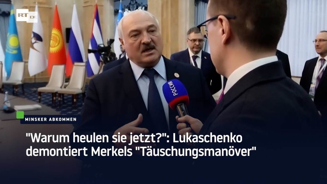 "Warum heulen sie jetzt?": Lukaschenko demontiert Merkels "Täuschungsmanöver" bei Minsker Abkommen