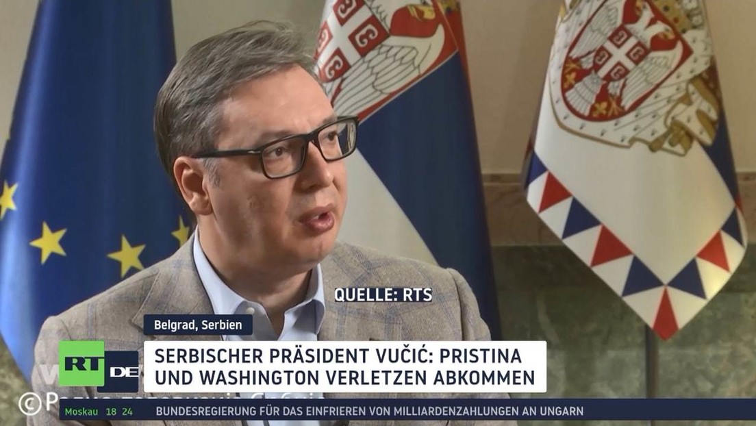Serbischer Präsident Vučić: Priština und Washington verletzen Abkommen