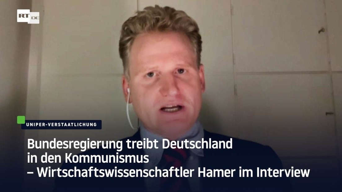 Wirtschaftswissenschaftler Hamer im Interview: Bundesregierung treibt Deutschland in den Kommunismus