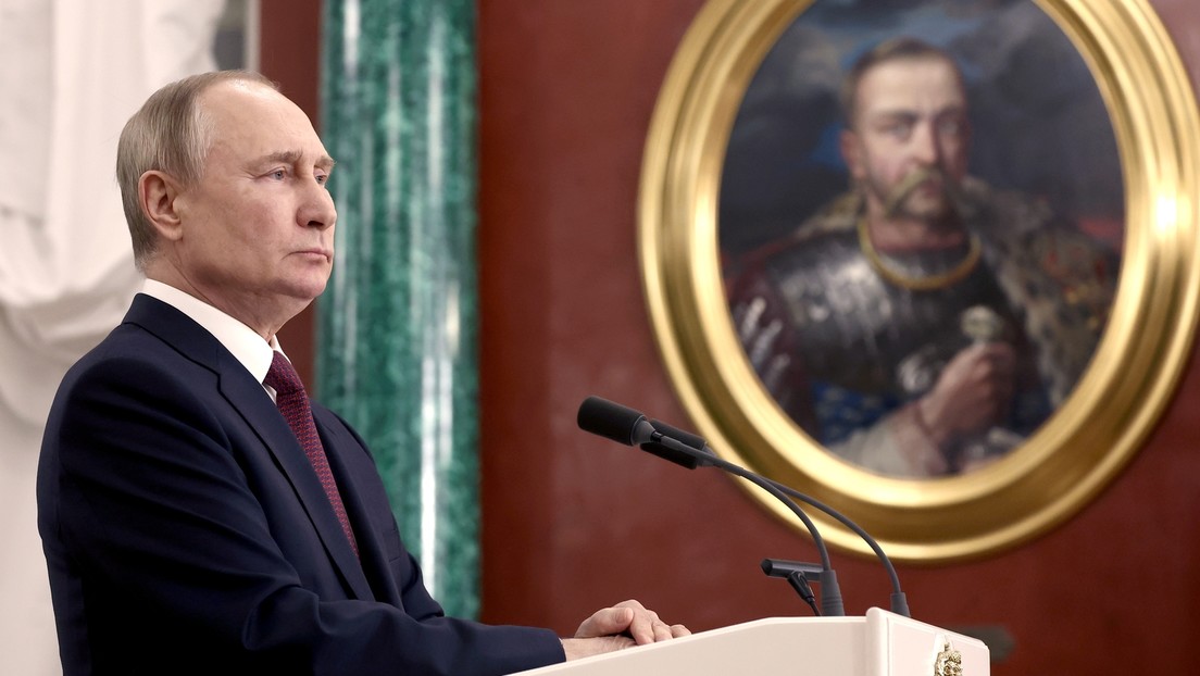 Wladimir Putin: "Unser Ziel besteht in Vereinigung des russischen Volkes"