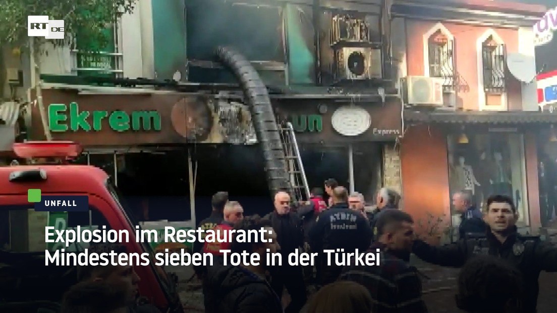 Explosion im Restaurant: Mindestens sieben Tote in der Türkei