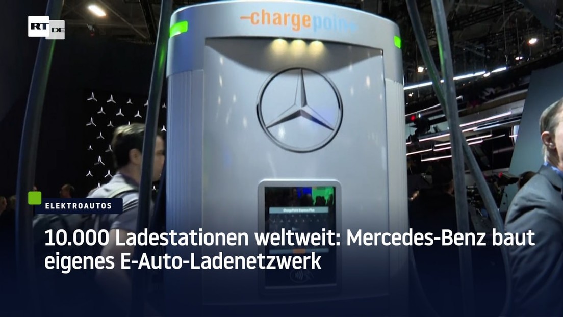 10.000 Ladestationen weltweit: Mercedes-Benz baut eigenes E-Auto-Ladenetzwerk