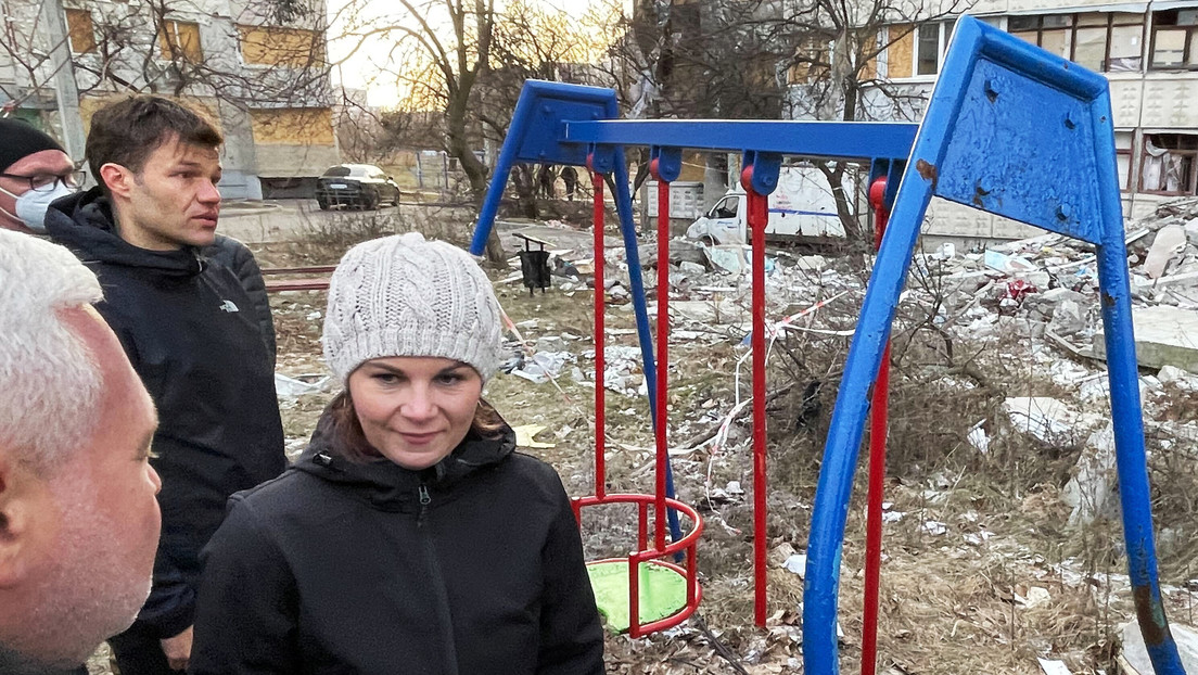 Unangekündigter Besuch: Annalena Baerbock reist nach Charkow